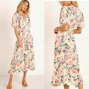 Faithfull The Brand Vittoria Midi Dress Venissa Floral